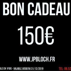 BON CADEAU 150€